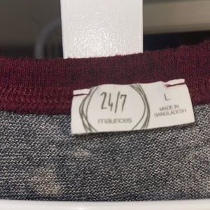 Long sleeved flower shirt